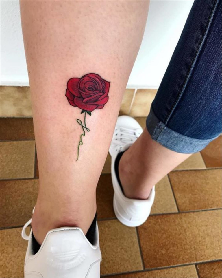 28 STUNNING CALF TATTOOS FOR WOMEN: A SYMPHONY OF ART AND EXPRESSION ...